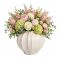 Ideas4Seasons Vase In  Ceramic Liva Design Creme - ID39001