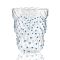 Italesse Twist Pua Handcrafted Single Large Glass Tumbler 370cc Clear And Blue - IT3354BL