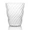 Italesse Twist Handcrafted Single Large Glass Tumbler 370cc Clear - IT3376