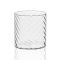 Italesse Twist Mixology Collection Handcrafted Borosilicate Glass Tumbler 410cc in a Pack of 2 - IT3385