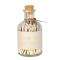 My Flame Matches In Glass Bottle With The Message 'Thank you very match' In Sand - MF.MTCH.SND