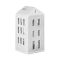 Rader Tea Light Holder In Porcelain Lighthouse Range With Hipped Sloping Roof - RA12957