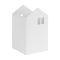 Rader Vase Or Storage House In Porcelain - RA16581