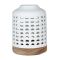 Rader Lantern In Porcelain With Acacia Wood Base Large Size - RA16795