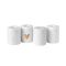 Rader Candle Holders In Porcelain Set Of 4 Spelling Love - RA17554