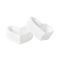 Rader Napkin Rings In  Porcelain Set of 2 Heart Shaped - RA17757