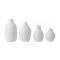 Rader Vases In Porcelain Bottle Shaped In White Size Mini - RA18227