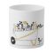 Rader Tea Light Holder In Porcelain Gardener Design - RA18378