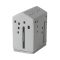 Rader Tea Light Holder In Porcelain Lighthouse Range Grey - RA51603