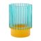 Remember Tealight In Glass Lumi Design In Blue - REHWL41