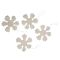 Set of 4 Felt Snowflake Decorations - EN101828