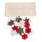 Set of 12 Felt Mini Stars - EN10224