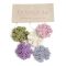Set of 5 Mini Colourful Snowflakes - EN10823