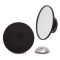 Bosign Make-Up Mirror Magnification 5x Detachable For Travel Small Size In Black Dia 11.0cm Air Design - B263133